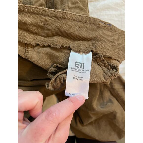 E11 state of elevenate Après Cord Pants men’s X-Large - Picture 5 of 12